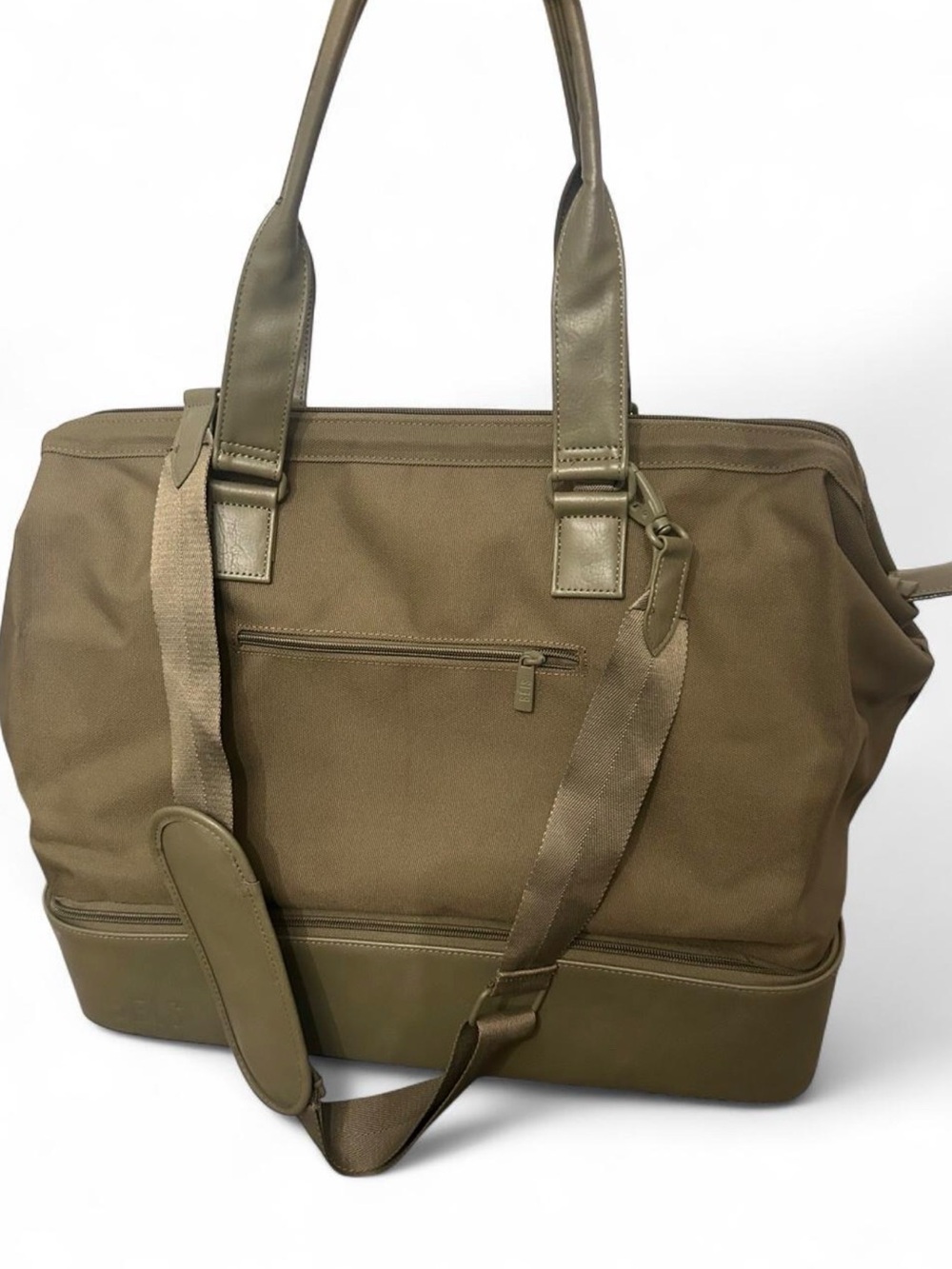 BEIS Olive Weekender Travel Bag